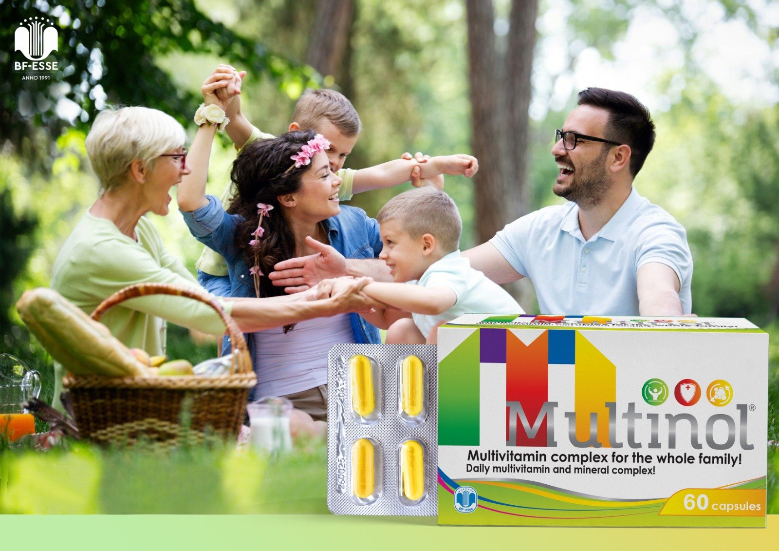 Multinol® 2 × Day: tu escudo diario de energía, inmunidad y salud ósea en solo dos cápsulas